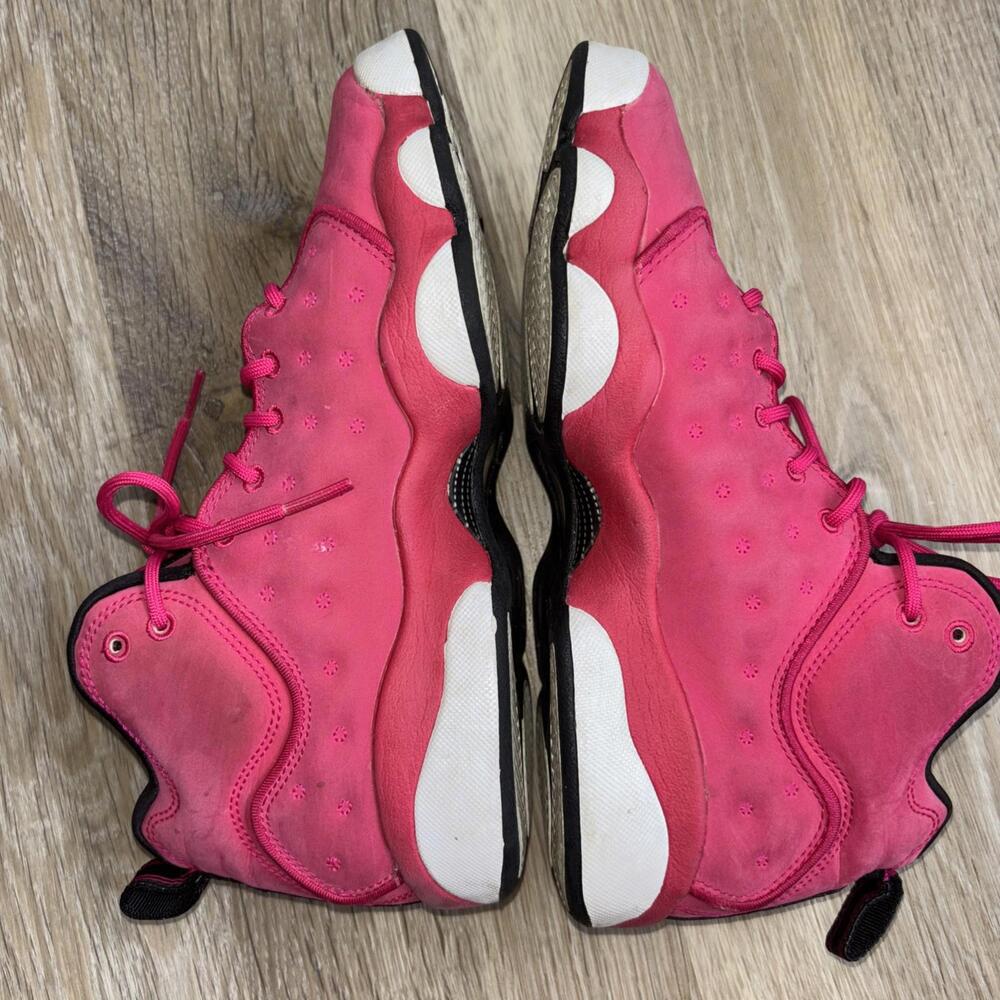 Jordan Jumpman Team II GG Rush Pink/Black GS 820276 600 Kids Size 6.5 - Picture 4 of 9